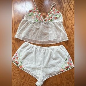 Victoria’s Secret Strawberry Sleep Set